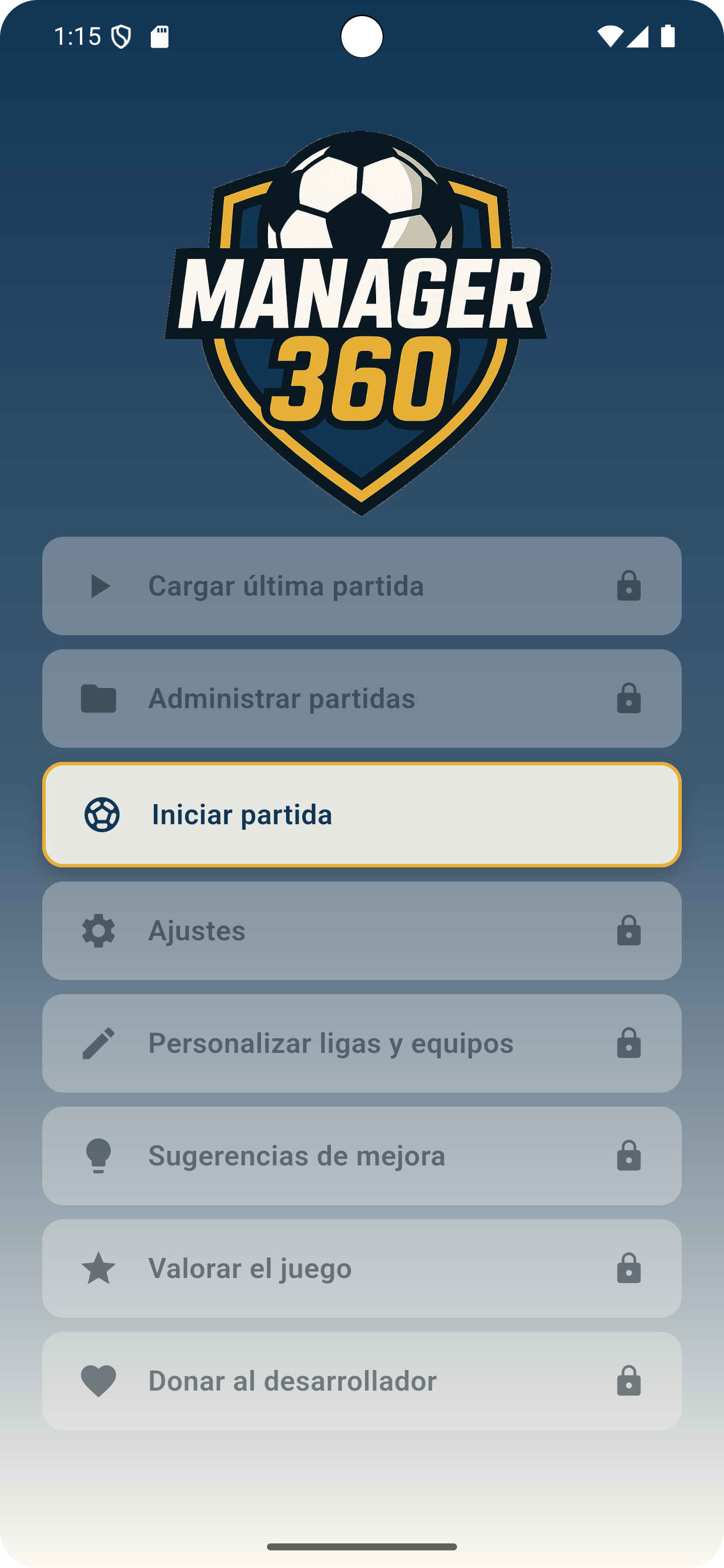 Manager 360 - Pantalla 3